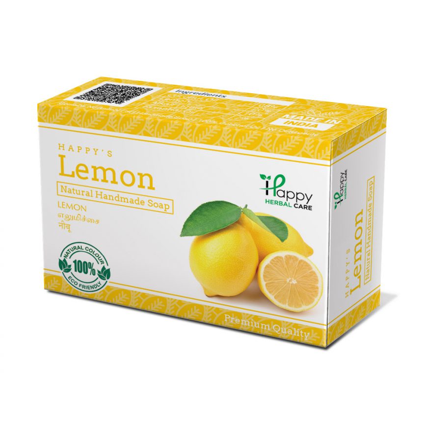 LEMON SOAP Happy Herbal Care