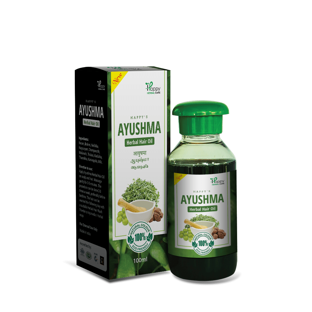 Ayushma Hair Oil 100ml | Happy Herbal Care
