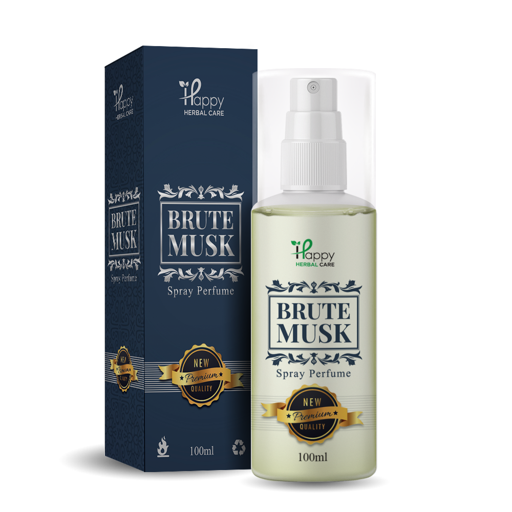 Brut Musk Perfume | Long Lasting Musk Fragrance | Happy Herbal Care