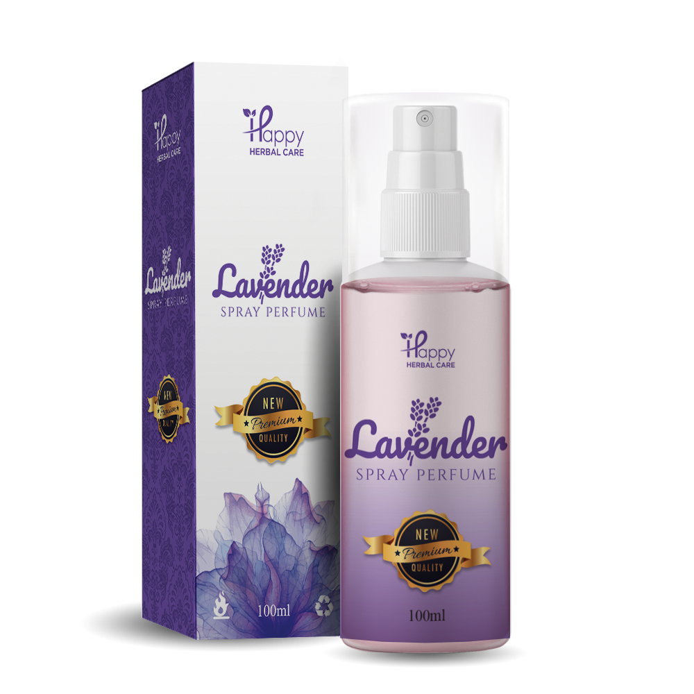 Lavender Perfume | Long Lasting Floral Fragrance | Happy Herbal Care
