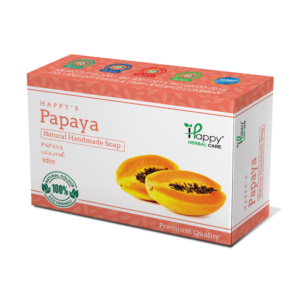 Indulge in the natural goodness of Papaya Soap and enjoy a refreshing Sandal Soap on us. Limited time offer. Click to shop now!