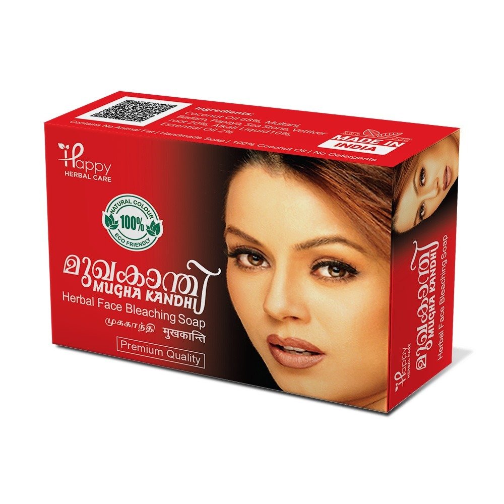 Mukahandhi Herbal Soap for daily skin cleansing