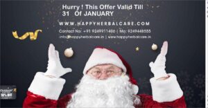 christmas New Year Offer - 18% off for all products - Happy Herbal Care