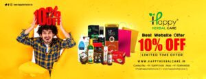 discount offer on website happy herbal care