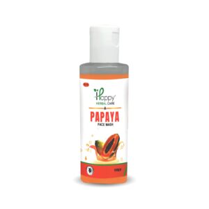 Papaya Face Wash helps remove dirt, control oil, and promote a naturally glowing and healthy skin appearance.