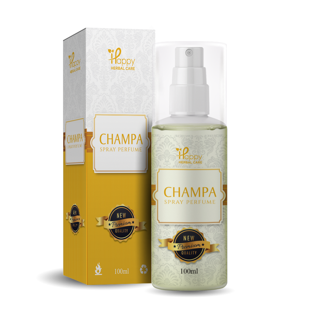 Champa Perfume | Long Lasting Floral Fragrance | Happy Herbal Care